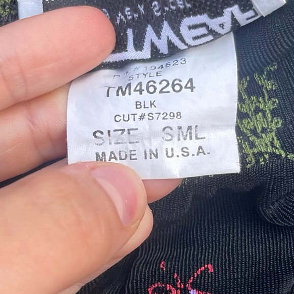 Vintage Floral Embroidered High Waisted Slacks Size Small - Picture 4 of 5